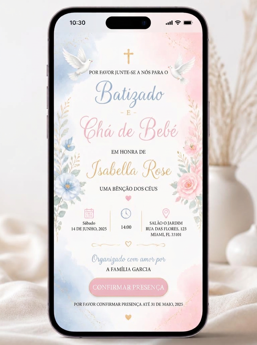 Batizado / chá de bebé